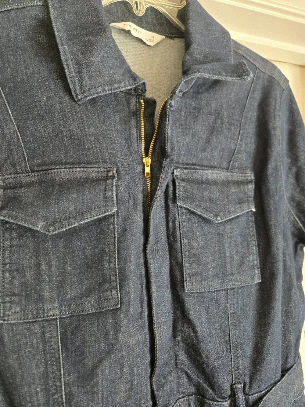 NWT Women's Dark Rinse Denim Dress(2) - Size 14 and 16 - Picture 2 of 3